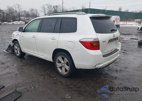 2008 Toyota Highlander Sport z USA, uszkodzony, nr VIN JTEES43A082047391